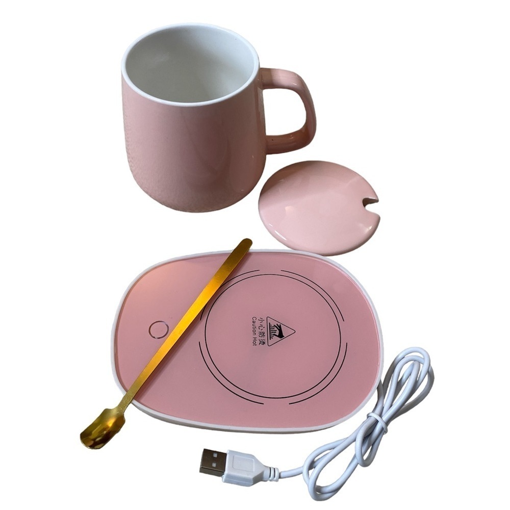 Coffee Mug Warmer for Home Office Desk Electric drink Cup Warmer Heating plate - Picture 4 of 5